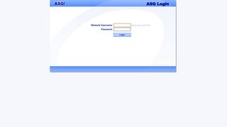 
                            7. ASQ Login