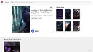 
                            12. Assassins Update (Katarina and Talon) - Login Screen | Motion in ...