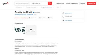 
                            12. Assecc do Brasil - Marketing - Av. das Américas, 16150, Santo ...