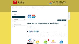 
                            6. assegnare i servizi agli utenti su Nuvola Store | Web & cloud