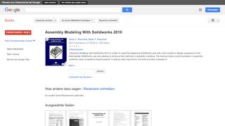 
                            8. Assembly Modeling With Solidworks 2010
