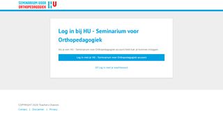 
                            10. Assessments - Login | HU - Seminarium voor Orthopedagogiek