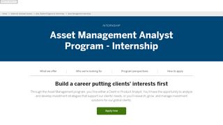 
                            11. Asset Management Internship | JPMorgan Chase & Co.