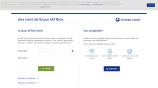 
                            1. Assicurazioni AXA - Assicurazioni: area riservata