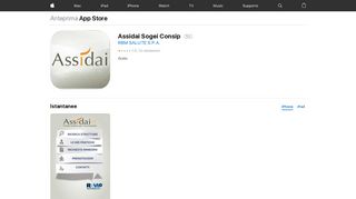 
                            5. Assidai Sogei Consip su App Store - iTunes - Apple