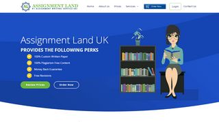 
                            10. Assignment Land: Assignment Help UK & Writing Services