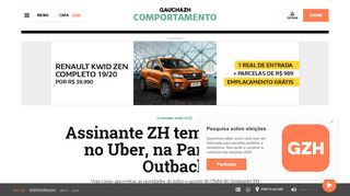 
                            8. Assinante ZH tem descontos no Uber, na Panvel e no Outback ...