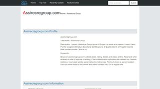 
                            7. assirecregroup.com - Home - Assirecre Group