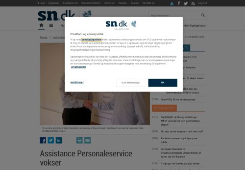 
                            12. Assistance Personaleservice vokser - sn.dk - Forsiden - Midt ...