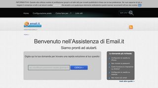 
                            6. | Assistenza email.it - Configurazioni, tutorial e contatti tecnici