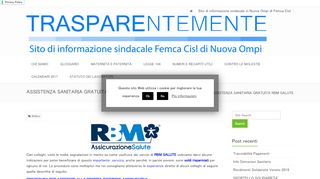 
                            10. ASSISTENZA SANITARIA GRATUITA RBM SALUTE