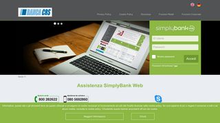 
                            7. Assistenza SimplyBank Web - BancaincasA