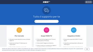 
                            5. Assistenza, supporto e domande frequenti | NOW TV