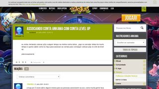 
                            9. associando conta ankama com conta level up - Fórum - DOFUS, o ...