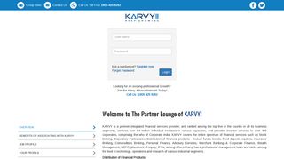 
                            10. Associate Login - Karvy Value