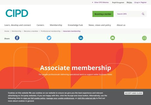 
                            12. Associate Member (Assoc CIPD) | CIPD