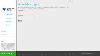 
                            8. Associates Log-In | Delaware North