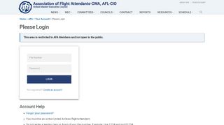 
                            12. Association of Flight Attendants (AFA) - AFA United MEC