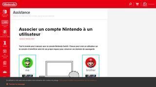 
                            4. Associer un compte Nintendo à un utilisateur | Nintendo Switch ...