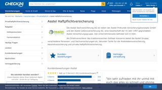 
                            8. Asstel Privathaftpflicht: Bewertungen und Erfahrungen unserer ...