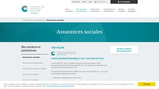 
                            4. Assurances sociales - FER Genève