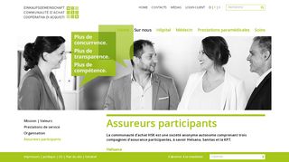 
                            11. Assureurs participants | Communauté d'achat HSK