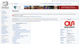 
                            6. Assystem – Wikipedia