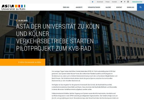 
                            11. AStA der Universität zu Köln und Kölner Verkehrsbetriebe starten ...