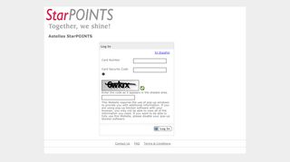 
                            6. Astellas StarPOINTS - Login