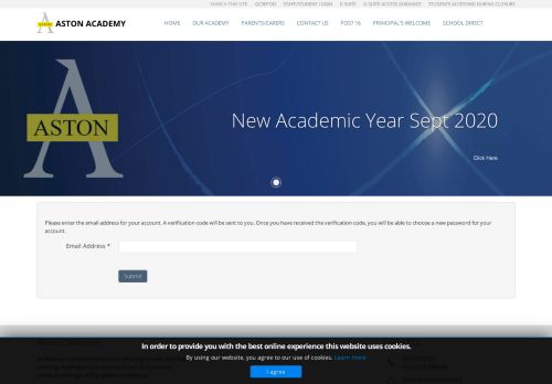 
                            5. Aston Academy - Login