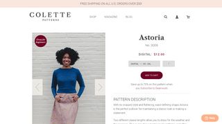 
                            9. Astoria by Colette Patterns