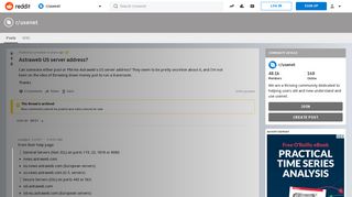 
                            7. Astraweb US server address? : usenet - Reddit