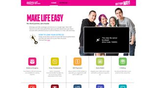 
                            3. Astro Self Service – Manage Bills, Packages & Services with 1 login