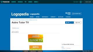 
                            11. Astro Tutor TV | Logopedia | FANDOM powered by Wikia