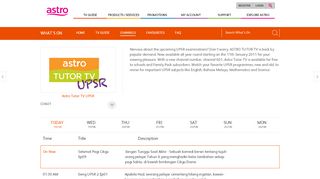 
                            8. ASTRO TUTOR TV UPSR [Ch 601] | Channels | What's On | ...