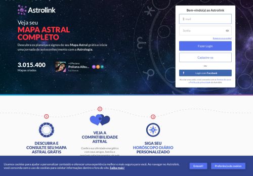 
                            1. Astrolink: Mapa Astral Completo e Grátis