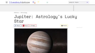 
                            11. Astrology's Lucky Star Jupiter - ThoughtCo