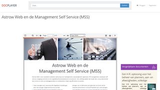 
                            10. Astrow Web en de Management Self Service (MSS) - PDF