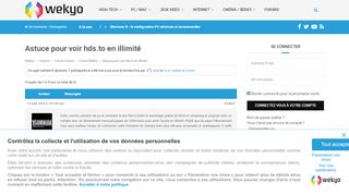 
                            8. Astuce pour voir hds.to en illimité | Wekyo