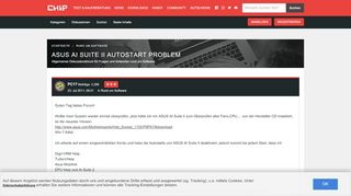 
                            13. ASUS AI Suite II Autostart Problem — CHIP-Forum