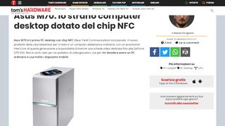 
                            8. Asus M70: lo strano computer desktop dotato del chip NFC - Tom's ...
