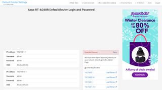 
                            3. Asus RT-AC68R Default Router Login and Password - Clean CSS