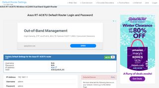 
                            6. Asus RT-AC87U Default Router Login and Password - Clean CSS