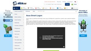 
                            6. Asus Smart Logon - Alza
