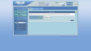 
                            2. ASUS Wireless Router RT-N12 - LAN IP