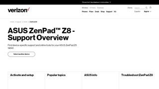 
                            10. ASUS ZenPad Z8 | Verizon Wireless