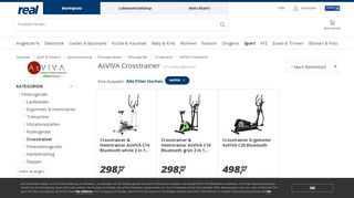 
                            12. AsVIVA Crosstrainer günstig online kaufen | real.de