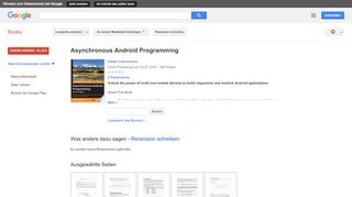 
                            10. Asynchronous Android Programming