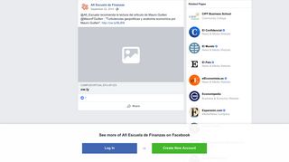 
                            6. @Afi_Escuela recomienda la lectura del... - Afi Escuela de Finanzas ...
