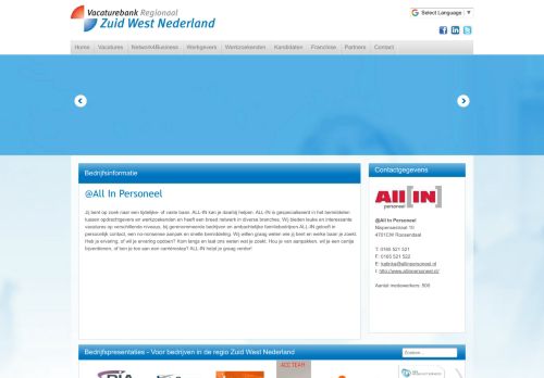 
                            1. @All In Personeel - Roosendaal - Vacaturebank-Zuidwestnederland.nl